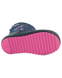 Trzewiki Zimowe Kozaki Bartek w-41001/slm z Odblaskami i Membraną BRTKtex Waterproof