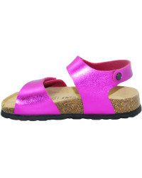 Różowe Dziewczęce Sandały Na Lato Genuins Jean Mirror Fucsia II gatunek