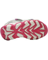 Sandały Buty Bartek w-81824/0sz Sandały dla Dziewczynki z wygodnym zapięciem na Rzepy II gatunek