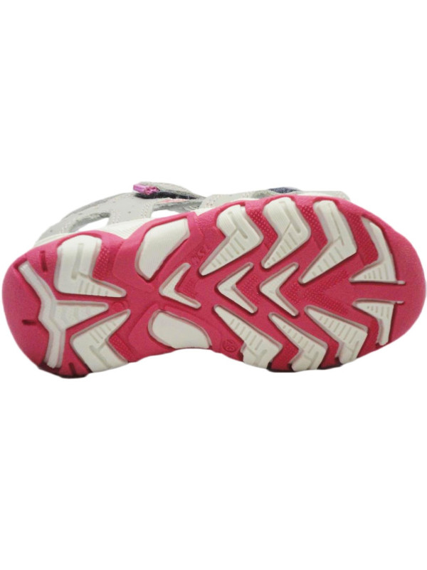 Sandały Buty Bartek w-81824/0sz Sandały dla Dziewczynki z wygodnym zapięciem na Rzepy II gatunek