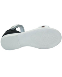 Dziewczęce sandały na lato ze skóry naturalnej Bartek w-86167/h41 II gatunek