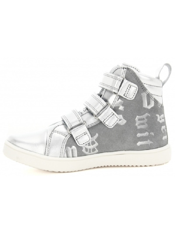 Trampki Dla Dziewczynki Na Rzep Za Kostkę Bartek t-14364-3/nai