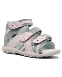 Sandały Buty Bartek t-11708-5/upa Sandały dla Dziewczynki na Rzepy