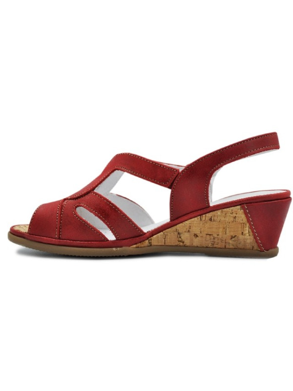 Sandały Damskie Na Lato Ze Skóry Naturalnej Suave 711032-4