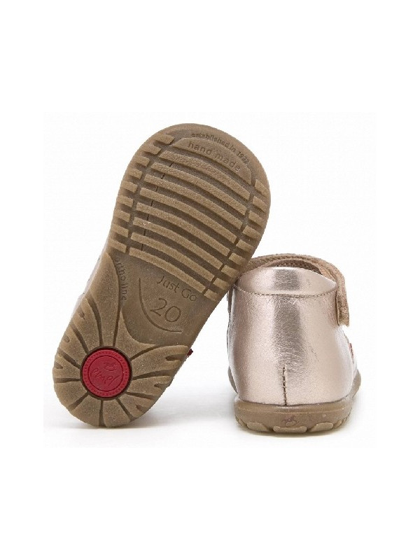 Złote Dziewczęce Baleriny Emel e 704a-5