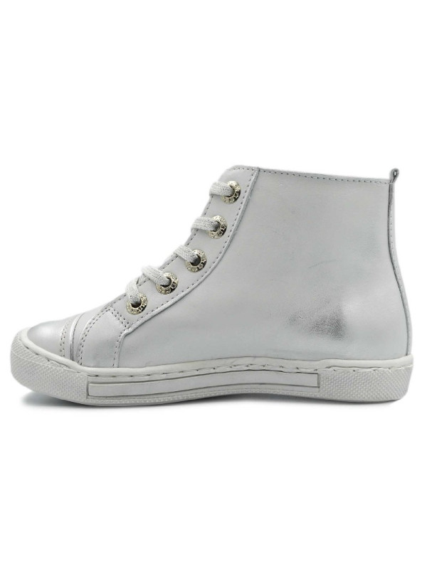 Trzewiki dla dziewczynek na jesień srebrne Dawid 1319