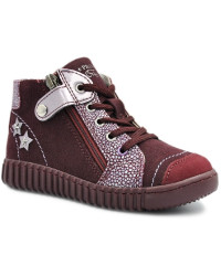 Bordowe Trzewiki Jesienne Półbuty Dziewczęce Primigi 8029100