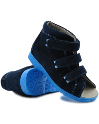 Sandały dla chłopca z wysokim zapiętkiem do przedszkola Dawid