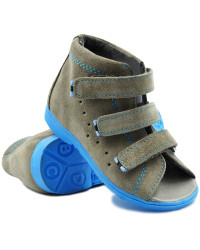 Sandały profilaktyczne chłopięce buty ortopedyczne do przedszkola Dawid 1041 1042 1043