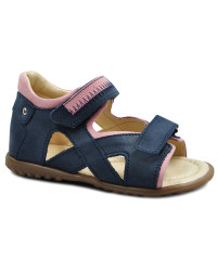Sandały Emel 2086-24 Sandały dla Dziewczynki z wygodnym zapięciem na Rzepy