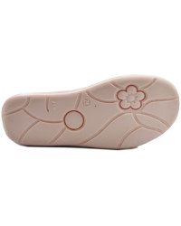 Sandały Buty Bartek 71158-0006 Dziewczęce Sandały na Rzepy - Metaliczny kolor