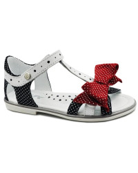 Eleganckie sandały na lato dla dziewczynek Bartek w-16182/1np