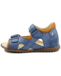 Sandały Emel 2086-22 Buty dla Chłopca z wygodnym zapięcięm na Rzepy