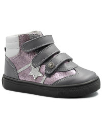 Trzewiki na jesień dla dziewczynek brokatowe Bartek 11575001