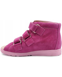 Sandały ortopedyczne dziewczęce z profilowaną wkładką Dawid 1041 1042 1043