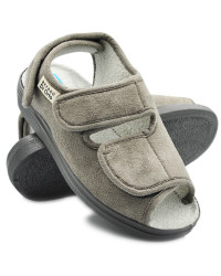 Miękkie Wygodne Sandały Męskie Kapcie Obuwie Domowe Dla Seniora DR ORTO 676M006