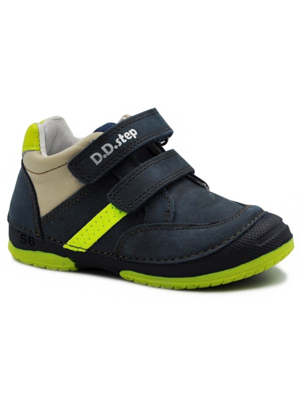 Chłopięce Półbuty Na jesień Neonowe Wstawki DD STEP 038-796