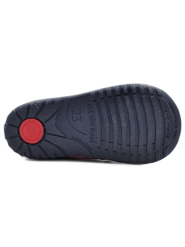 Sandały Buty Emel e 2207-25 Dziewczęce Sandały na Rzepy - Motylek