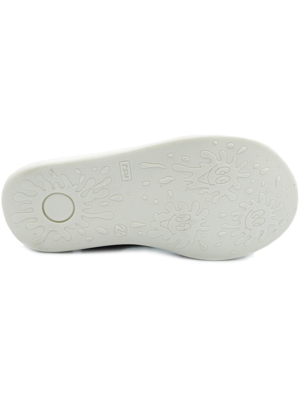 Sandały Buty Mido 21-20 granat Sandałki z wygodnym zapięciem na Rzep z uroczym Liskiem