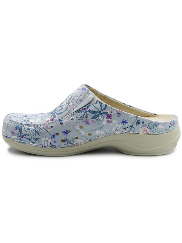 Wygodne Klapki Damskie Do Pracy Kwiaty Nursing Care Berlin wg4af18