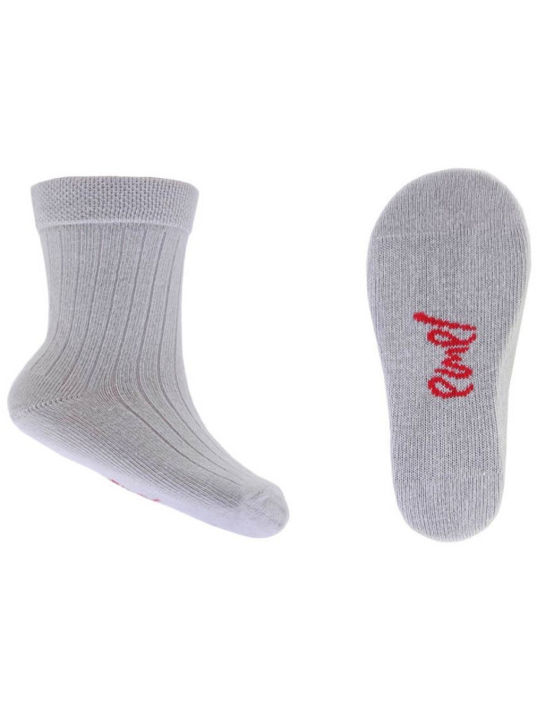 Skarpety Bawełniane Dla Chłopców Emel 100-31 Szare