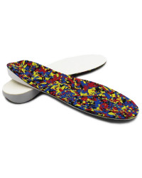 Wkładki CORRECT S Supinujące na Koślawość Pięty i Kolan kropki ciemny