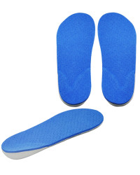 Wkładki CORRECT S Supinujące na Koślawość Pięty i Kolan Niebieskie