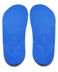 Wkładki CORRECT S Supinujące na Koślawość Pięty i Kolan Niebieskie