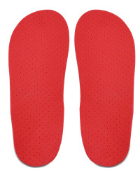 Wkładki CORRECT S Supinujące na Koślawość Pięty i Kolan Czerwone