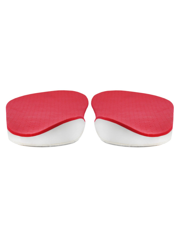 Wkładki CORRECT S Supinujące na Koślawość Pięty i Kolan Czerwone