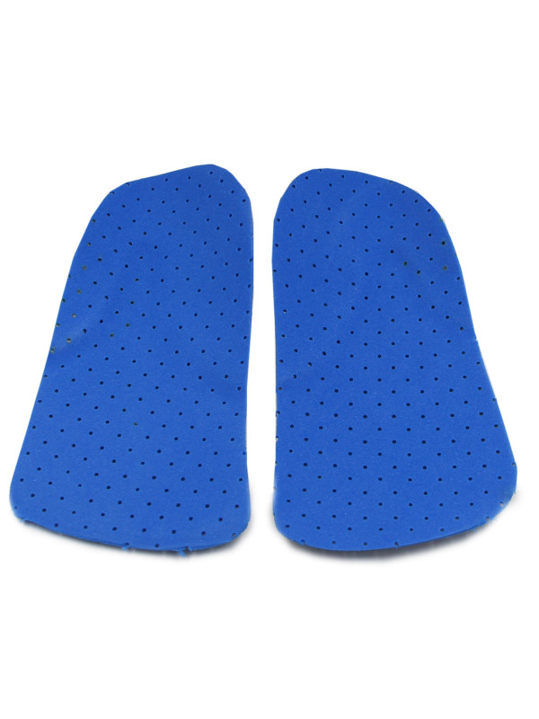 Wkładki CORRECT S 3/4 Supinujące na Koślawość Pięty i Kolan niebieskie