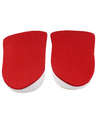 Wkładki CORRECT S 3/4 Supinujące na Koślawość Pięty i Kolan czerwone