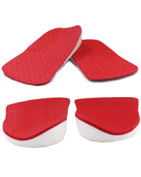 Wkładki CORRECT S 3/4 Supinujące na Koślawość Pięty i Kolan czerwone