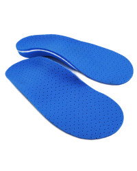 Wkładki Ortopedyczne Correct LS – Korytkowe Supinujące na Płaskostopie i Stopy Płasko-Koślawe | Niebieskie