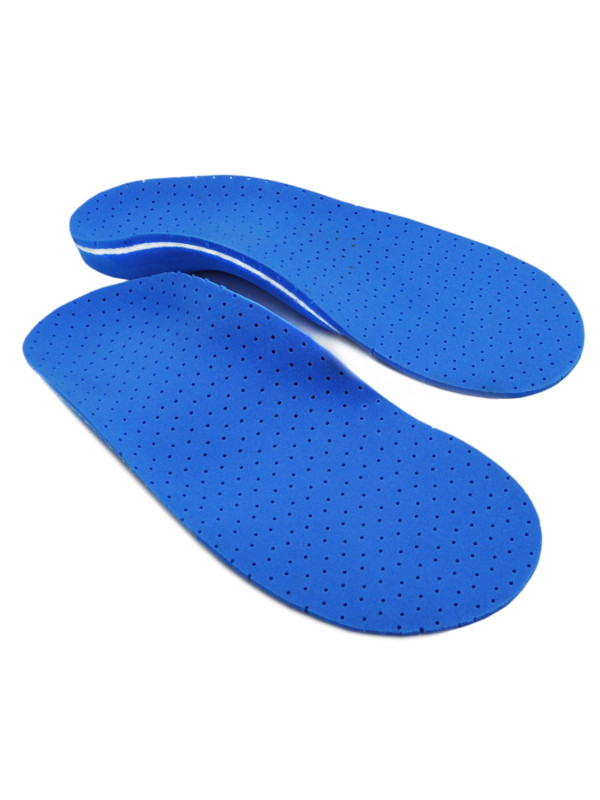 Wkładki Ortopedyczne Correct LS – Korytkowe Supinujące na Płaskostopie i Stopy Płasko-Koślawe | Niebieskie