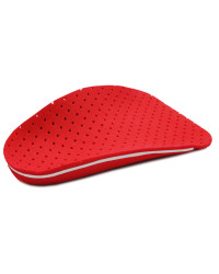 Korekcyjne wkładki do butów na płaskostopie podłużne Correct LS 3/4 kolor czerwony