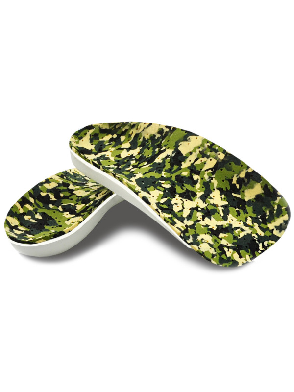 Wkładki supinujące na koślawość i płaskostopie Correct LS 3/4 moro