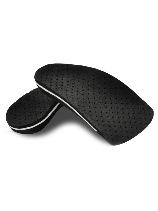 Wkładki korekcyjne na koślawość oraz płaskostopie Correct LS 3/4 kolor czarny