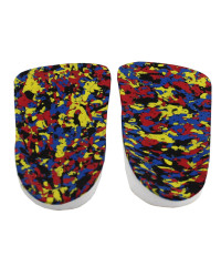 Wkładki Supinujące na Koślawość Pięty i Kolan kropki ciemny CORRECT S 3/4