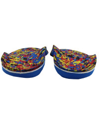 Wkładki Ortopedyczne CORRECT LS Korytkowe Supinujące Stopy Płasko Koślawe Kropki Ciemny