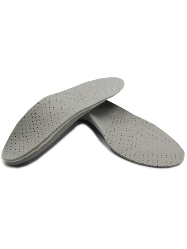 Wkładki Ortopedyczne CORRECT LS – Supinujące, Korytkowe na Płaskostopie i Stopy Płasko-Koślawe (Kolor Szary)