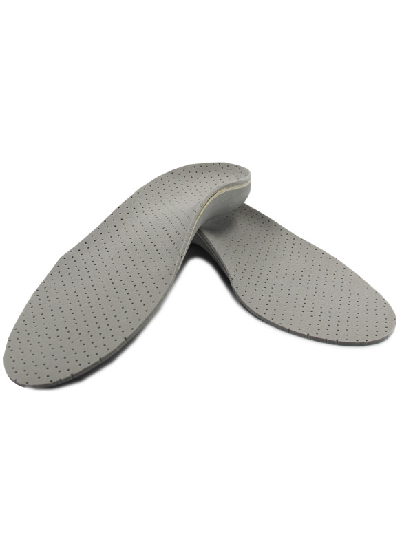 Wkładki Ortopedyczne CORRECT LS – Supinujące, Korytkowe na Płaskostopie i Stopy Płasko-Koślawe (Kolor Szary)