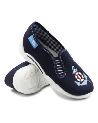 Kapcie tenisówki do przedszkola dla chłopca Renbut 33-372_S-0112 Kotwica