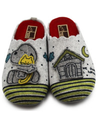 Kapcie Damskie Na Prezent Manitu 320102-91 Jesień-Zima