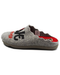 Kapcie Damskie Filcowe Love Forever Kot Manitu-Home 320091-91 Jesień-Zima