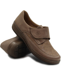 Półbuty Damskie Na Jesień Eleganckie Beżowe Helios 395