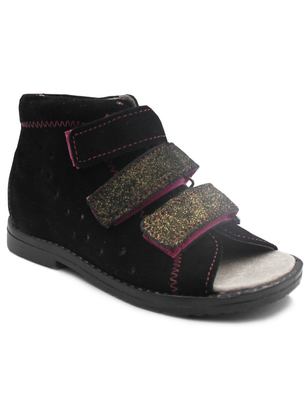 Sandały kapcie profilaktyczne z obcasem thomasa do przedszkola Dawid 1042-248