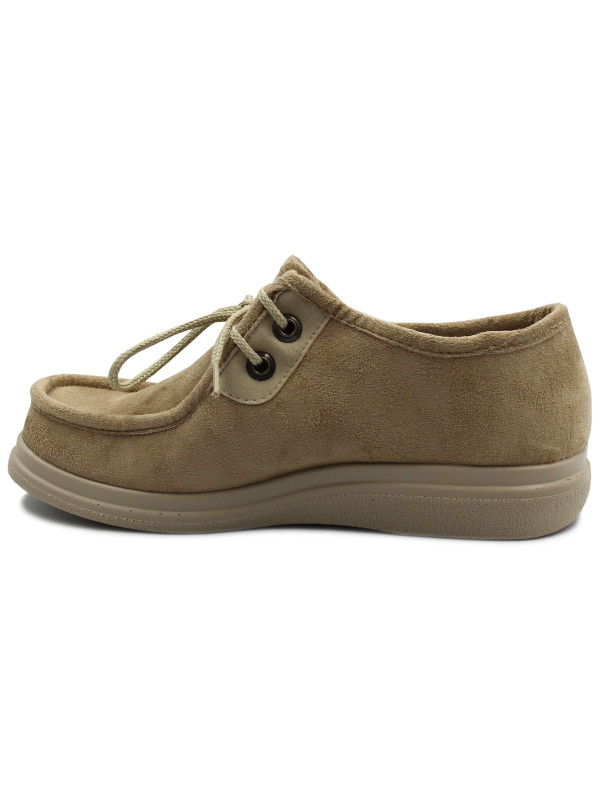 Buty Półbuty Damskie Na Szerokie Stopy Jesień Jesień Sznurowane DR ORTO 871D007