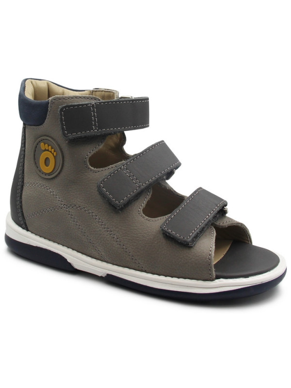 Sandały korekcyjne dla chłopca na szerokie stopy na lato MEMO PEDRO