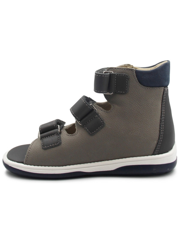 Sandały korekcyjne dla chłopca na szerokie stopy na lato MEMO PEDRO